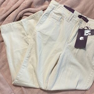 White Pants with Tags